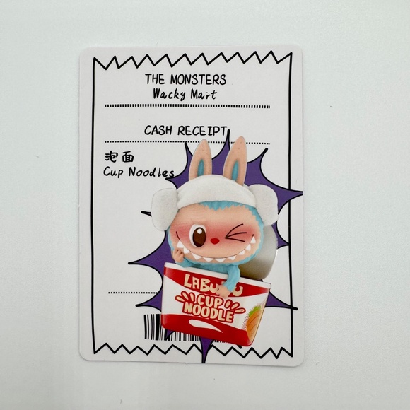 Pop Mart Labubu The Whacky Mart Series Blind Box – Cup Noodles - Picture 2 of 4